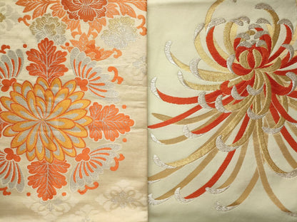 平和屋本店■名古屋帯 まとめて100点 乱菊 更紗 花柄 宝相華 手描き 駒刺繍 金銀糸 など 着用可能多数 未使用品あり 全て正絹 ppp0009