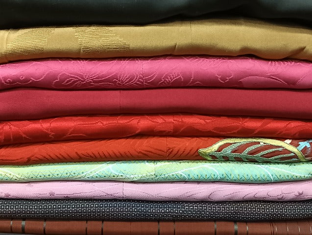 平和屋着物■道行コート まとめて 20点 蝶 薔薇 花柄 七宝 ろうけつ染め 相良刺繍 着用可能多数 未使用品あり 全て正絹 mmm1548