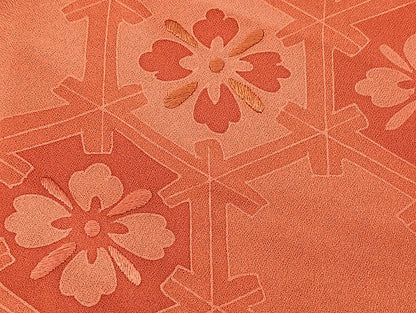 平和屋着物■道行コート まとめて 20点 向かい蝶 更紗 花柄 宝相華 型染め 刺繍 着用可能多数 未使用品あり 全て正絹 mmm1551