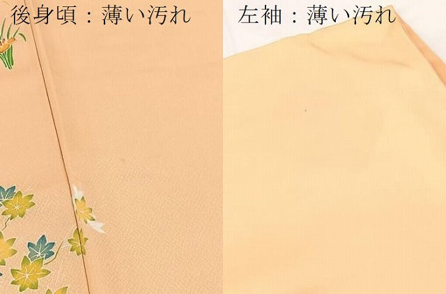 平和屋着物■訪問着　籬花文　正絹　逸品　BAAY9234yc