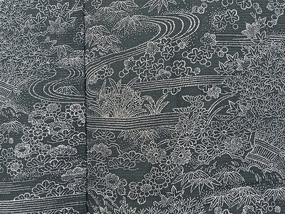平和屋着物■夏物 小紋 絽 紗 まとめて20点 松竹梅 花柄 縦絽 暈し染め 銀彩 銀糸 着用可能多数 全て正絹 mmm1562