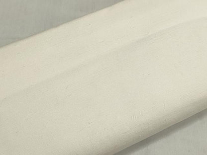 平和屋着物▼白生地　反物　着尺　生成り色　お召縮緬　逸品　未使用　DABJ9735we