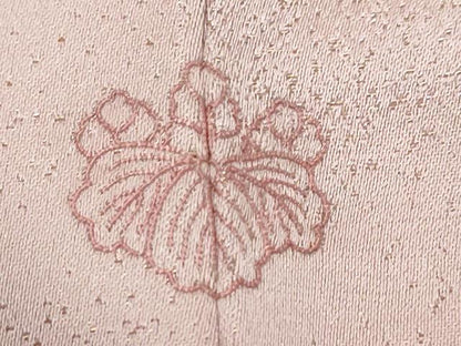 平和屋着物●訪問着　作家物　絞り　辻が花　金彩　正絹　逸品　DABK0784ud