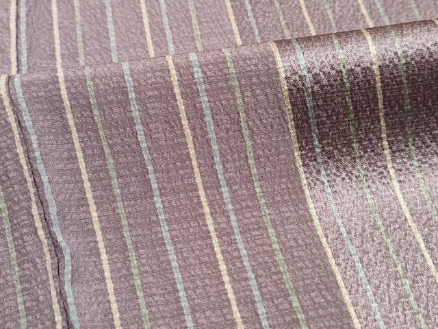 平和屋着物■上質な小紋　間道　正絹　逸品　DABK6272qa