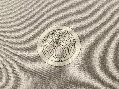 平和屋着物●豪華色留袖　総刺繍　枝花文　金糸　正絹　逸品　AABN0457ph