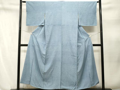 平和屋着物■江戸小紋　青海波文　正絹　逸品　CABN1641ev