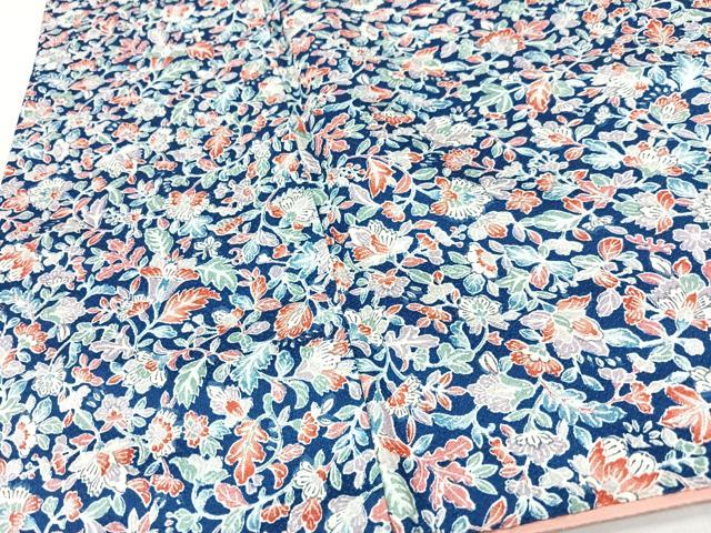 平和屋着物■上質な小紋　更紗花文　正絹　逸品　CABN2121xe