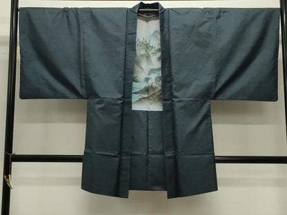 平和屋着物●男性　本場大島紬　アンサンブル　100亀甲　総詰め　正絹　逸品　CABM5183gh