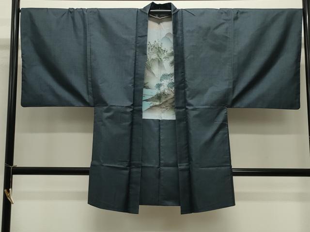 平和屋着物●男性　本場大島紬　アンサンブル　100亀甲　総詰め　正絹　逸品　CABM5183gh