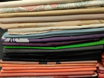 平和屋本店■夏物 名古屋帯 絽 紗 まとめて 50点 鶴 花柄 絽綴れ 羅 波筬織 アンティーク 手描き 駒刺繍 など 未使用品有 全て正絹 se0050