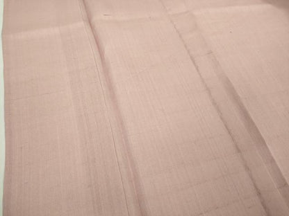平和屋本店＊極上　夏物　紬屋吉平　紗紬　色無地　撫子色　たとう紙付き　逸品　DZAA5583kh6