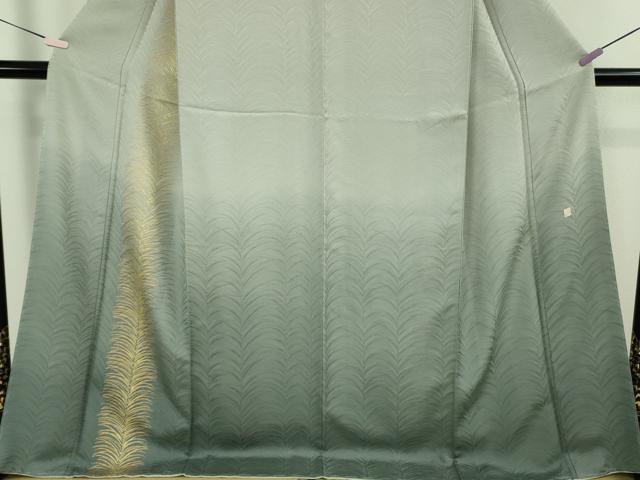 平和屋本店●極上　皇室献上作家　北出与三郎　訪問着　大王松　暈し染め　金彩　ロング丈　逸品　未使用　DZAB5423kh6
