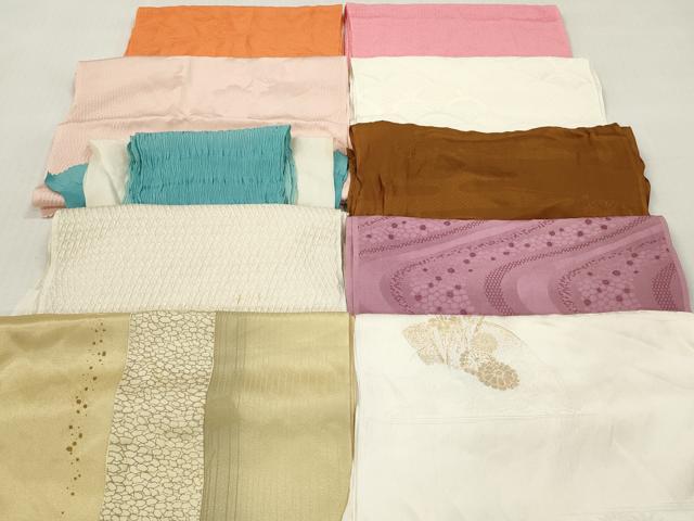 平和屋着物★和装小物　帯揚げ10枚セット　丹後ちりめん　正絹　逸品　DABK7024xg