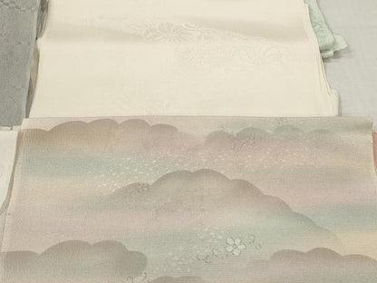 平和屋着物★和装小物　帯揚げ10枚セット　正絹　逸品　DABK7045xg