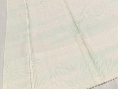 平和屋着物■長襦袢　無双仕立て　菊地紋　暈し染め　正絹　逸品　CABM6719ua