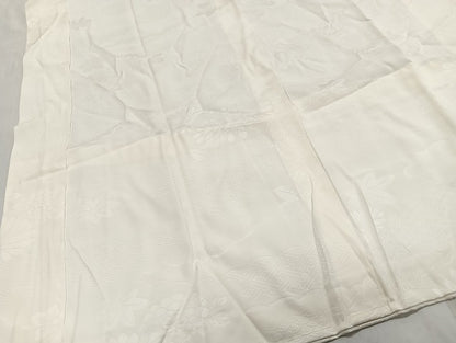 平和屋着物■長襦袢　単衣　雲取り草花地紋　正絹　逸品　未使用　CABM6721ua