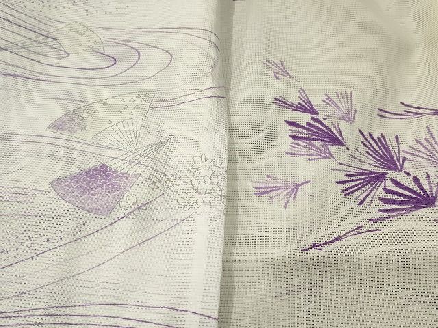 平和屋本店■夏物 小紋 絽 紗 洗える着物 まとめて20点 花柄 手描き 着用可能多数 se0057