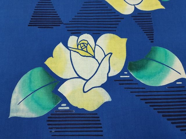 平和屋本店■浴衣反物 まとめて 45点 蝶 薔薇 花柄 花火 九重ゆかた など 全て未使用 ppp0034