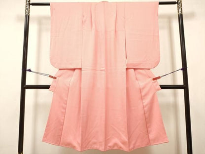 平和屋着物[]七五三　女の子　７歳　祝着　四つ身　江戸小紋　角通し　逸品　DABK5157ea