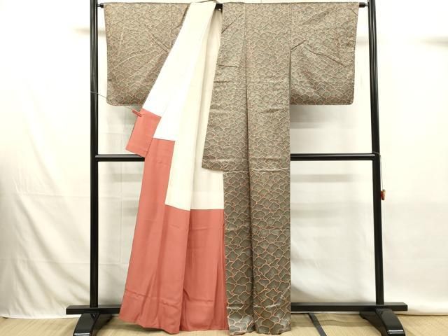 平和屋着物■訪問着　花尽くし　正絹　逸品　DABK9805cd