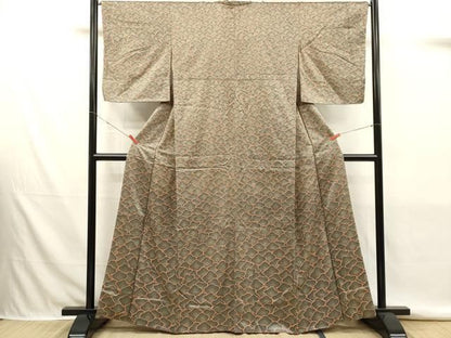 平和屋着物■訪問着　花尽くし　正絹　逸品　DABK9805cd