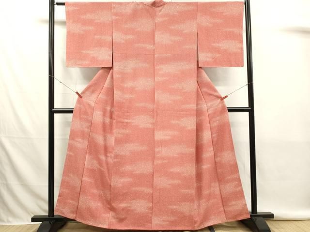 平和屋着物■江戸小紋　作家物　大小霰　正絹　逸品　DABK9779cd