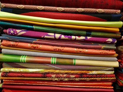 平和屋本店■名古屋帯 まとめて100点 向かい鳥獣 蝶 辻が花 花柄 手描き 駒刺繍 刺繍 金銀糸 など 未使用品あり 全て正絹 se4251