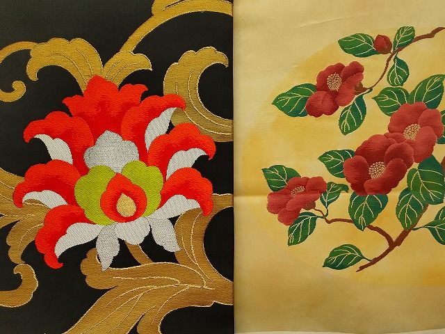 平和屋本店■名古屋帯 まとめて100点 風景 更紗 花柄 手描き 駒刺繍 刺繍 金銀糸 など 着用可能多数 未使用品あり 全て正絹 se4250