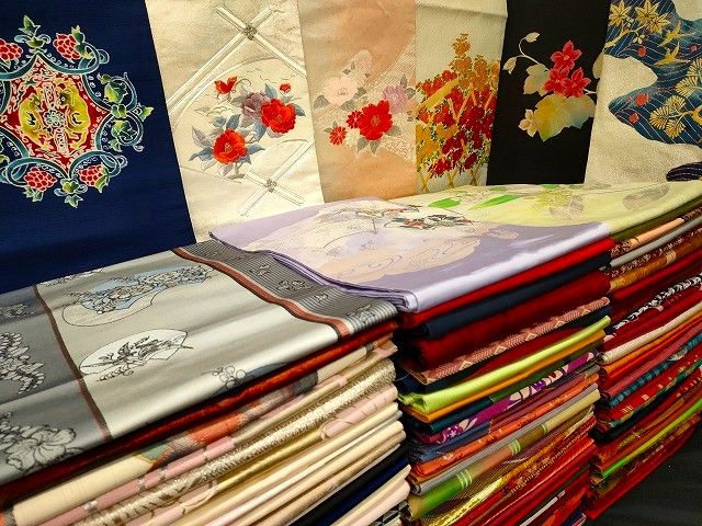 平和屋本店■名古屋帯 まとめて100点 向かい鳥獣 蝶 辻が花 花柄 手描き 駒刺繍 刺繍 金銀糸 など 未使用品あり 全て正絹 se4251