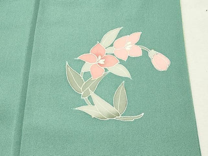 平和屋着物●訪問着　花丸文　暈し染め　金彩　正絹　逸品　CABM5292gh