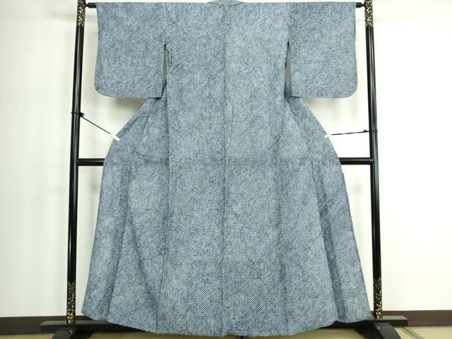 平和屋着物∴夏物　浴衣　有松鳴海絞り　三浦絞り　綿　逸品　DABK9990cd