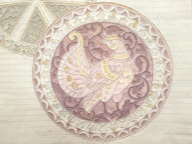 平和屋本店■名古屋帯 まとめて100点 鳥 蝶 風景 松竹梅 花柄 手描き 相良刺繍 金銀糸 など 着用可能多数 未使用品あり 全て正絹 se0062