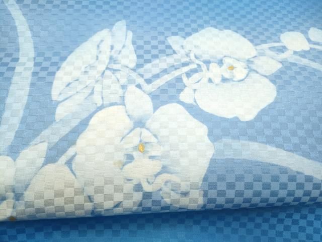 平和屋着物●九寸名古屋帯　作家物　胡蝶蘭　金彩　正絹　逸品　CABN8089hy