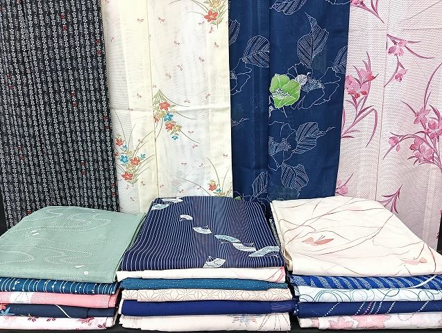 平和屋着物■夏物 小紋 絽 紗 洗える着物 まとめて20点 蝶 蜻蛉 花柄 暈し染め 着用可能多数 mmm1635