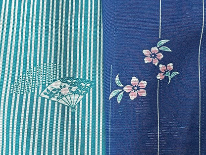 平和屋着物■夏物 小紋 絽 紗 洗える着物 まとめて20点 鹿 蝶 花柄 竜田川 暈し染め 着用可能多数 mmm1636