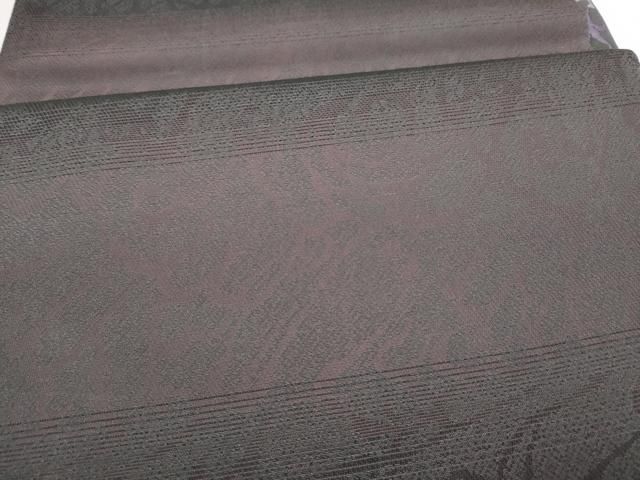 平和屋着物●両面　六通柄袋帯　抽象文　正絹　逸品　CABN8154hy