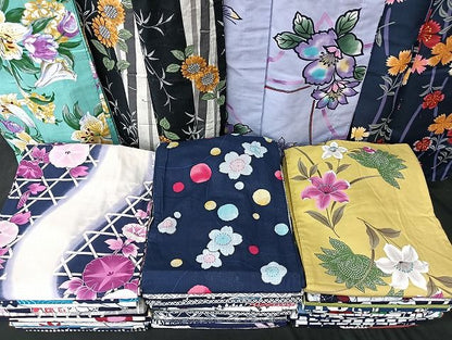 平和屋着物■浴衣 まとめて 45点 朝顔 向日葵 花柄 ラメ 注ぎ染め 花井幸子 YUKIKO HANAI など 着用可能多数 未使用品あり mmm1658