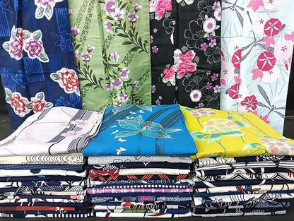 平和屋着物■浴衣 まとめて 45点 蝶 蜻蛉 朝顔 紫陽花 花柄 注ぎ染め など 着用可能多数 未使用品あり mmm1659