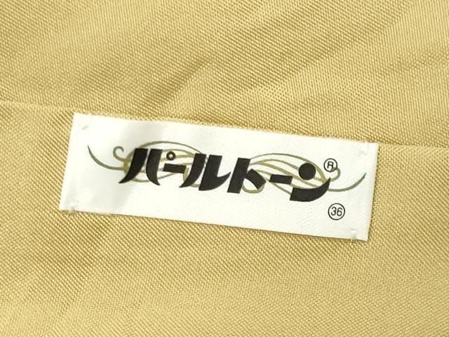 平和屋着物●本塩沢　縞　正絹　逸品　CABM5347gh
