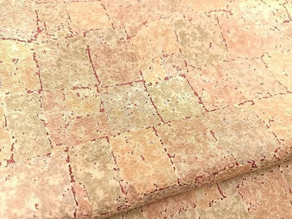 平和屋着物■上質な小紋　石畳文　正絹　逸品　未使用　BAAY9480yc