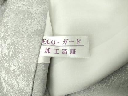 平和屋着物▽訪問着　単衣　総刺繍　宝尽くし　暈し染め　金銀糸　ロング丈　正絹　逸品　DABL4150cd