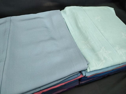 平和屋本店■夏物 色無地 絽 紗 まとめて20点 花柄 縦絽 紋紗 着用可能多数 全て正絹 se0066