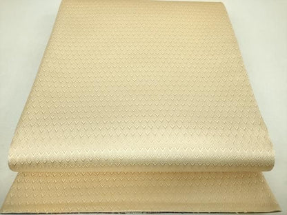 平和屋着物▼両面　全通柄袋帯　作家物　唐織　紫箔織　若松文　金糸　正絹　逸品　未使用　DABL5335ps