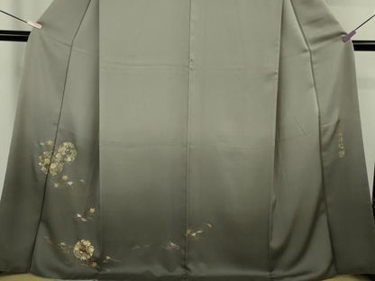 平和屋本店●極上 金彩友禅 卓越技能者 名工 和田光正 訪問着 光正高蒔絵 吹寄せ花丸文 潤色 暈し染め 金銀彩 さが美扱い 逸品 DZAB7009kh6