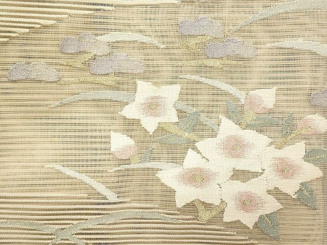 平和屋本店■夏物 名古屋帯 絽 紗 まとめて 50点 手描き 刺繍 金銀糸 羅 絽綴れ すくい織 花柄 など 未使用品あり 全て正絹 ppp0059w