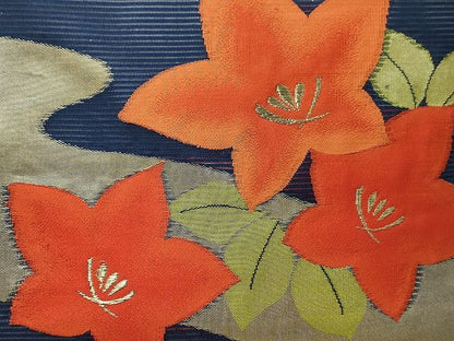 平和屋本店■夏物 名古屋帯 絽 紗 まとめて 50点 手描き 刺繍 金銀糸 羅 絽綴れ すくい織 花柄 など 未使用品あり 全て正絹 ppp0059w