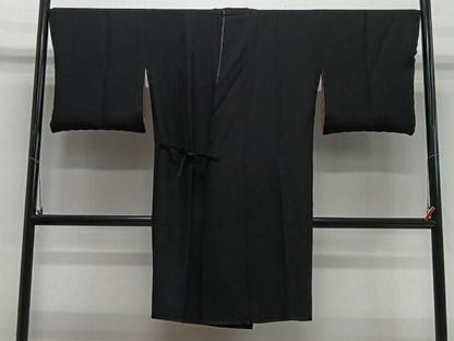 平和屋着物＃道中着　リバーシブル　霞文　暈し染め　ロング丈　正絹　逸品　未使用　CABN9406ua
