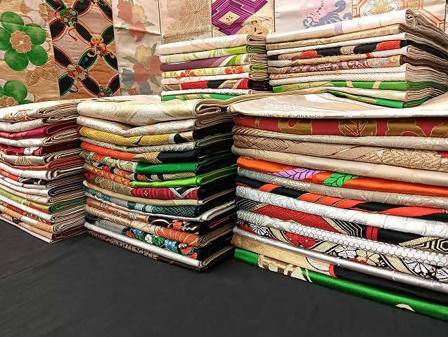 平和屋着物■袋帯 西陣 まとめて100点 鳳凰 鴛鴦 蝶 松竹梅 花柄 七宝 正倉院 金銀糸 など 着用可能多数 未使用品あり 全て正絹 mmm1720