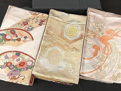 平和屋着物■袋帯 西陣 まとめて100点 鳳凰 鴛鴦 蝶 松竹梅 花柄 七宝 正倉院 金銀糸 など 着用可能多数 未使用品あり 全て正絹 mmm1720