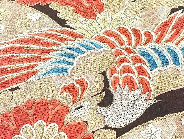 平和屋着物■袋帯 西陣 まとめて100点 鳳凰 向い鶴 向い鳥 向い蝶 更紗 立波 七宝 正倉院 佐賀錦 証紙付き 未使用品あり 全て正絹 mmm1719